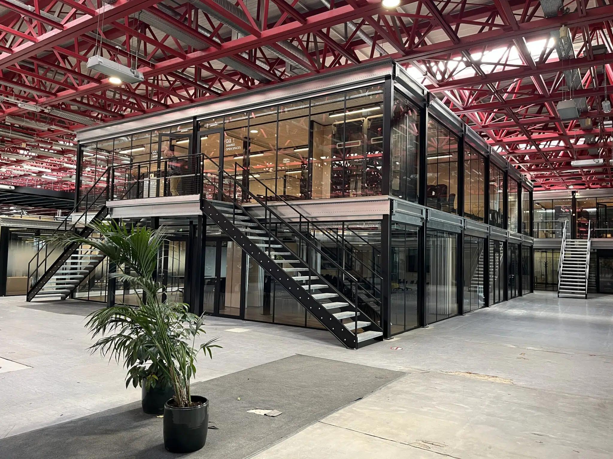 plateforme industrielle