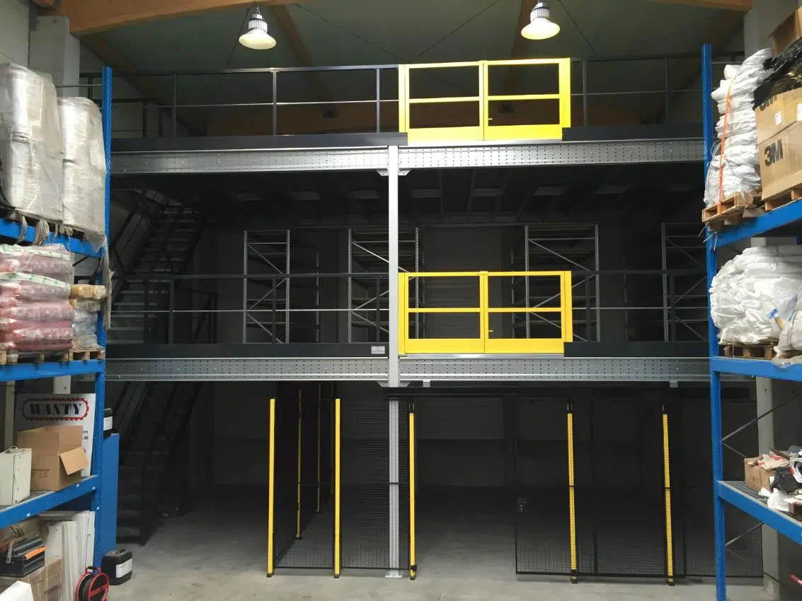 Mezzanines en industriële platforms